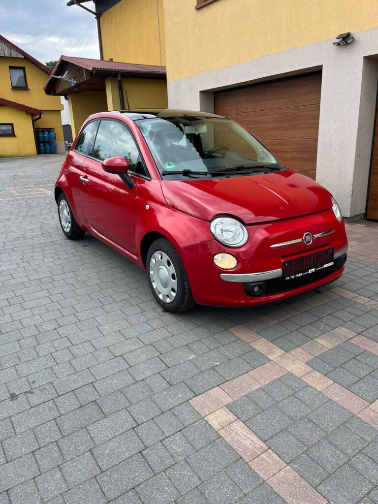 Fiat 500 1.2 Benzyna 2012 | Panorama | 113 tys. km | Serwis